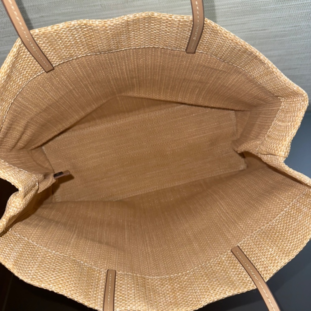 Authentic Prada Raffia Beige Limited Edition New … - image 5